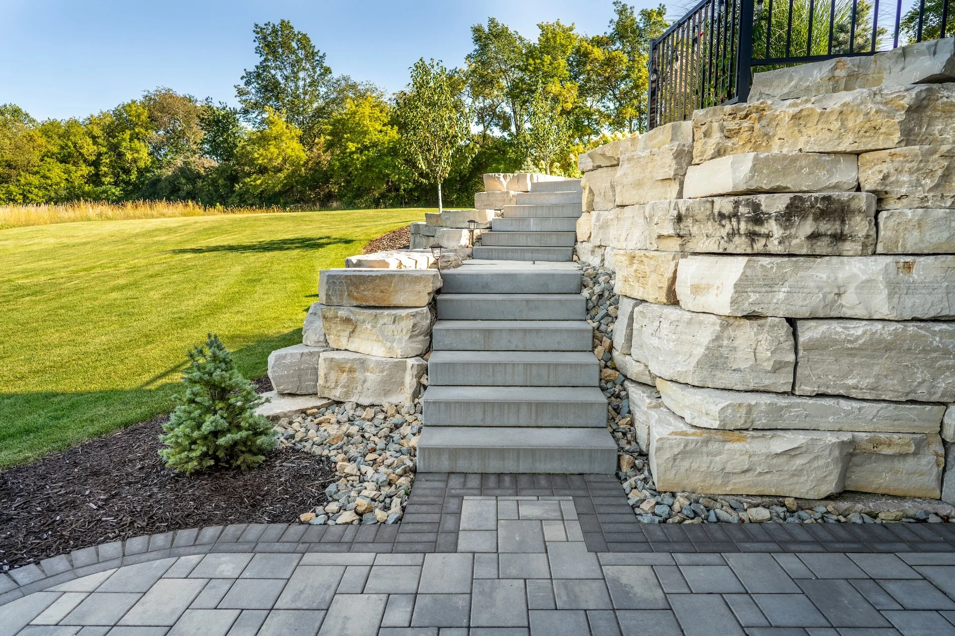 Outdoor Steps & Stairs in Crestline project 2